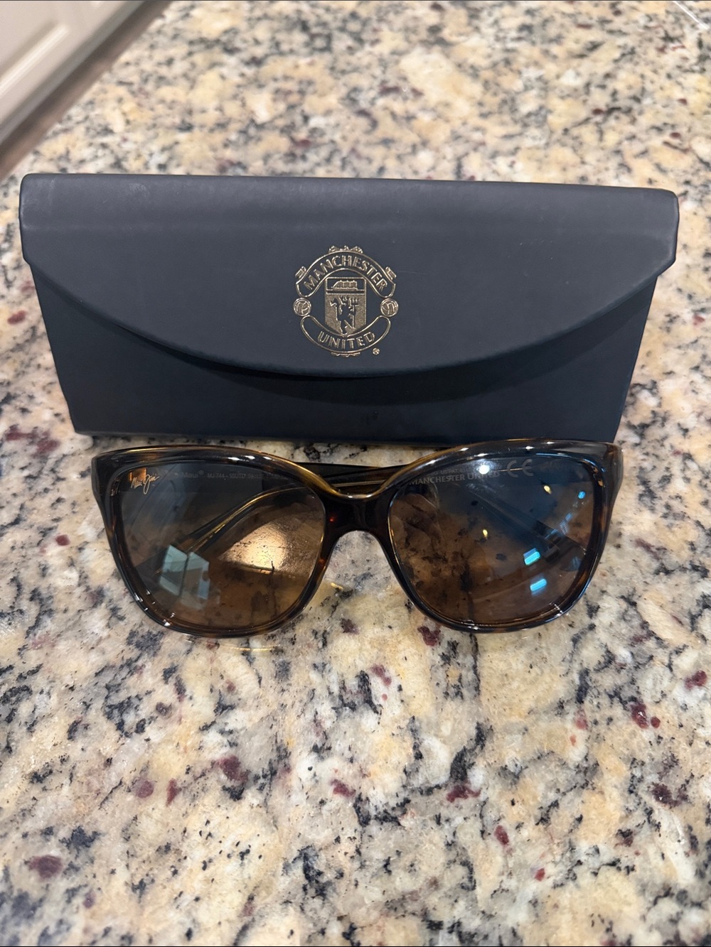 Maui Jim Tortoise Frame Brown Lens Women's Sunglasses Manchester United